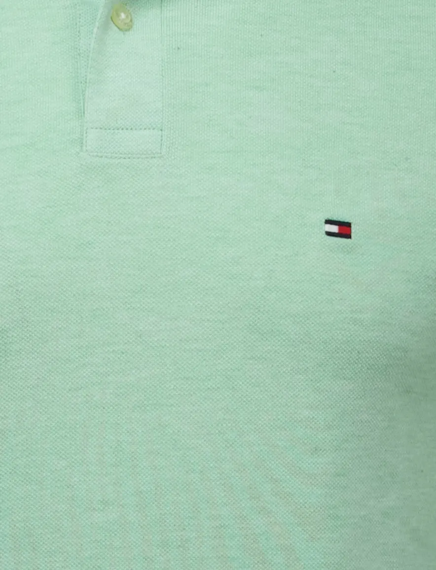Tommy Hilfiger polo mintgroen normale fit katoen