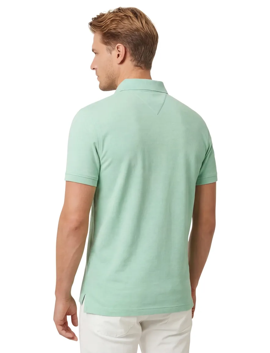 Tommy Hilfiger polo mintgroen 1985 Regular Polo