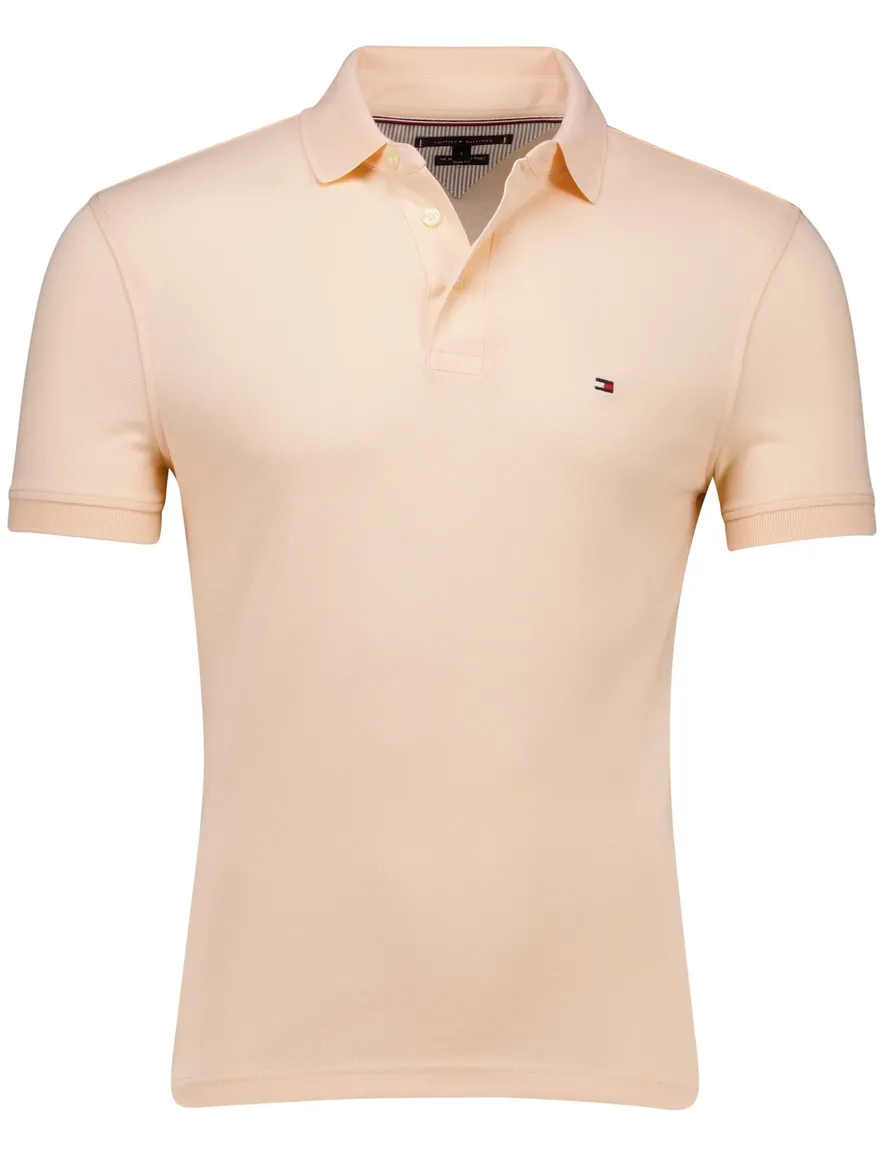Tommy Hilfiger polo perzik pique
