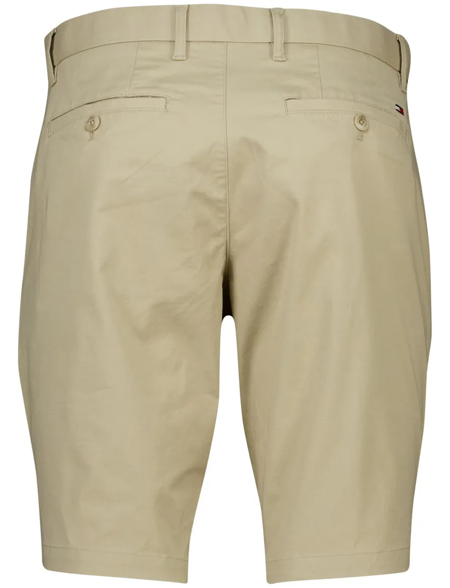 Tommy Hilfiger short beige chino effen