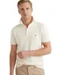 Tommy Hilfiger polo creme 3-knoops effen