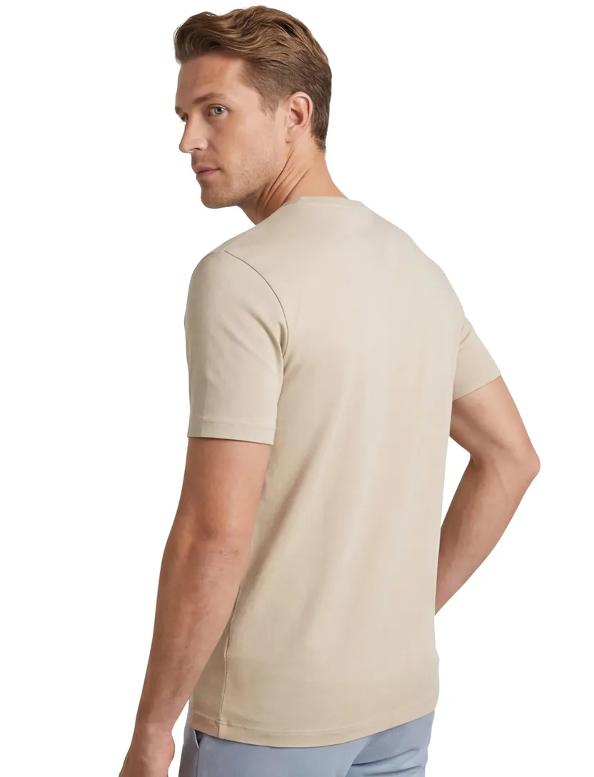Tommy Hilfiger light interlock T-shirt beige