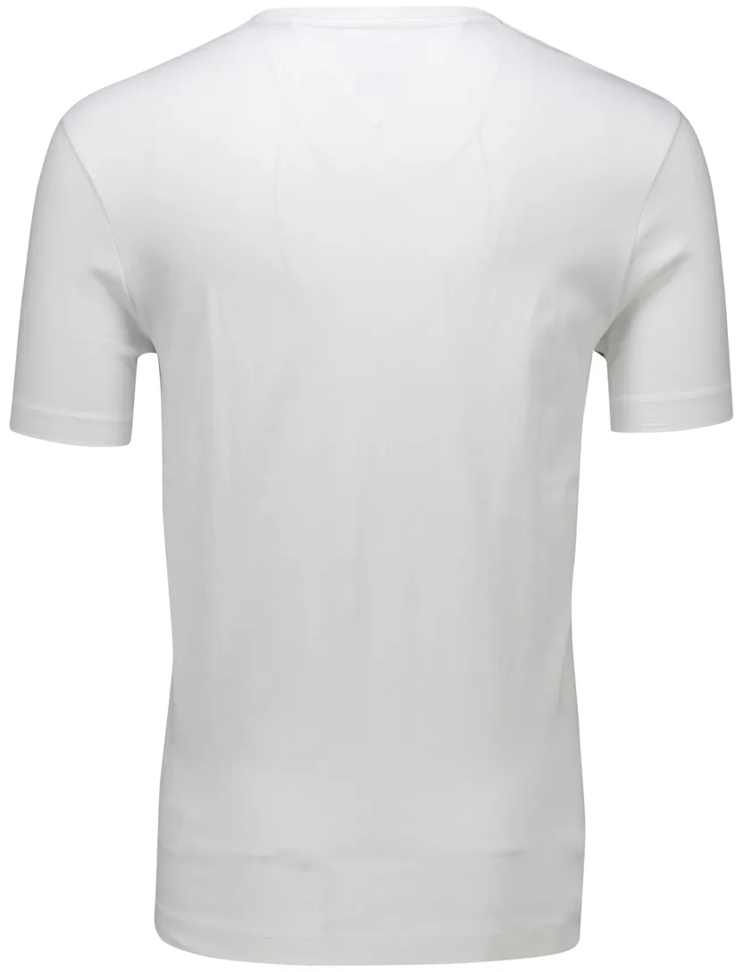 Tommy Hilfiger t-shirt wit effen korte mouw