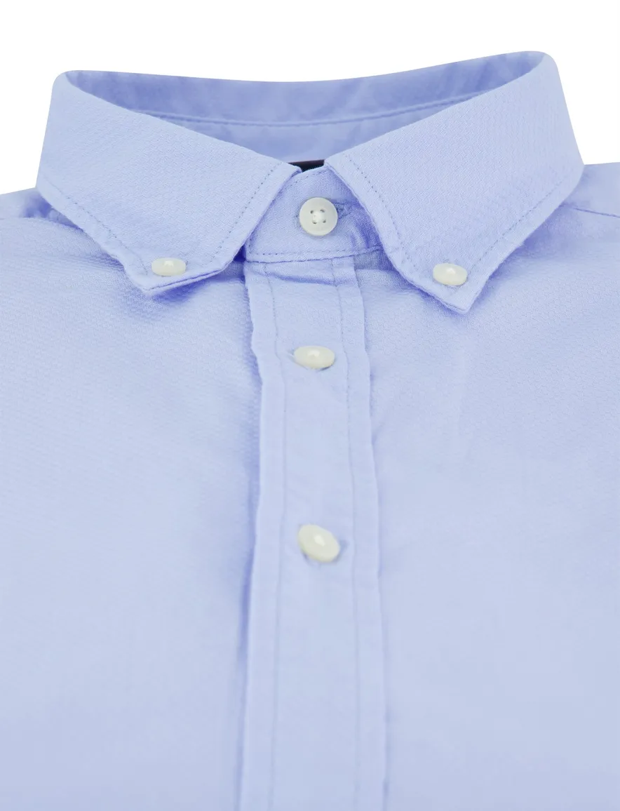 Tommy Hilfiger overhemd lichtblauw slim fit lange mouw