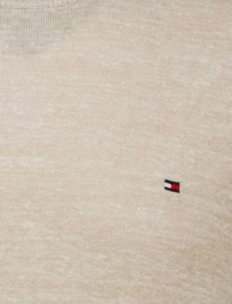 Tommy Hilfiger trui beige gemeleerd