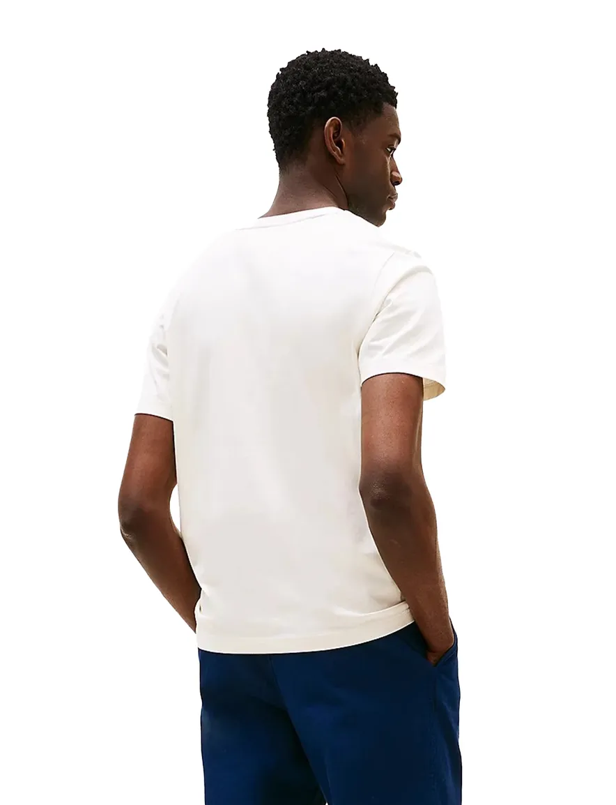 t-shirt wit Tommy Hilfiger