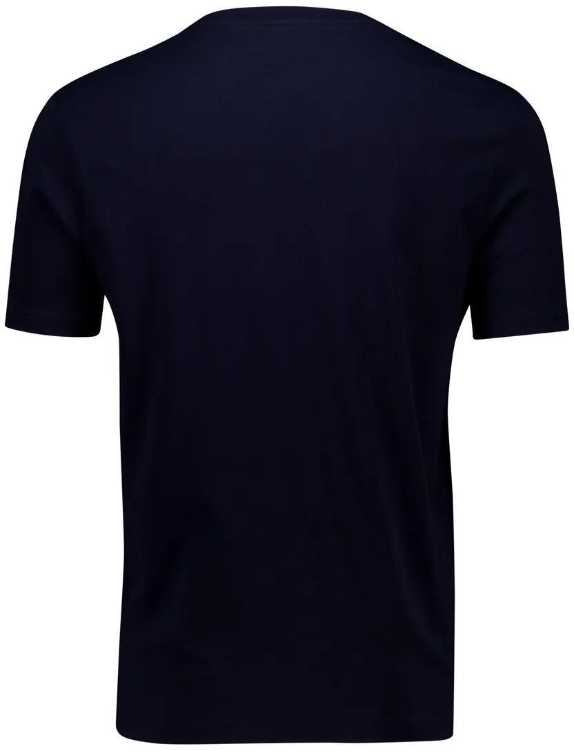 Tommy Hilfiger T-shirt donkerblauw opdruk korte mouw