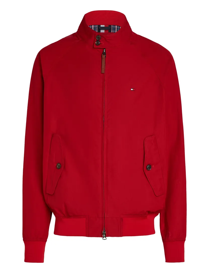 Tommy Hilfiger zomerjas rood effen