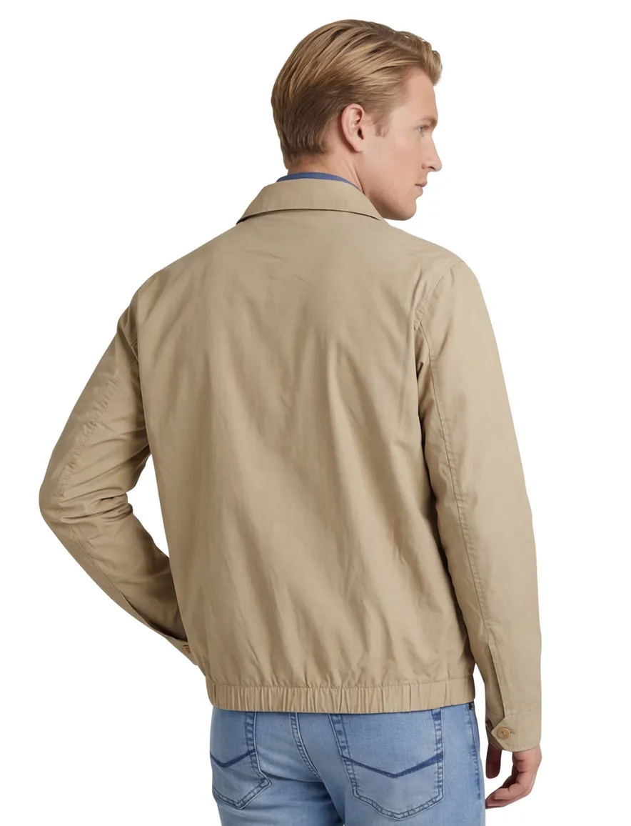 Tommy Hilfiger zomerjas bruin effen
