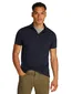 Tommy Hilfiger polo 3 knoops effen donkerblauw korte mouw slim fit