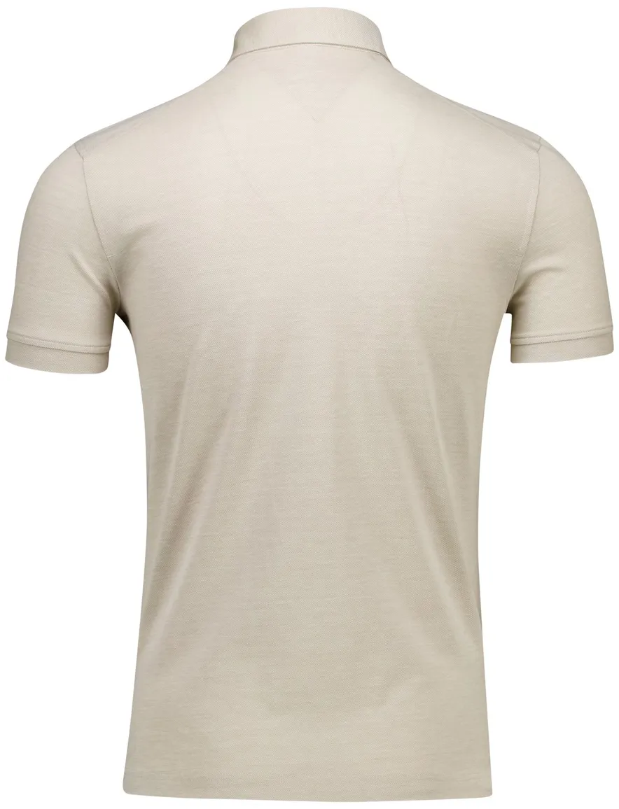 Tommy Hilfiger polo beige katoen