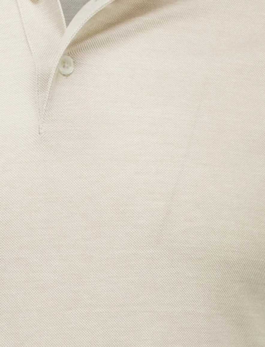 Tommy Hilfiger polo beige katoen