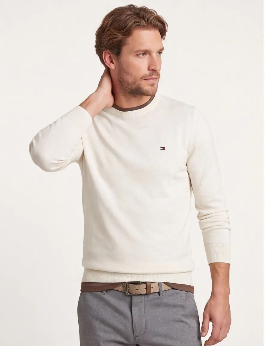 Tommy Hilfiger trui Cotton Linen