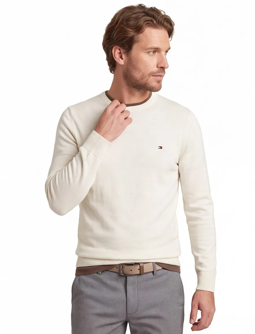 Tommy Hilfiger trui Cotton Linen