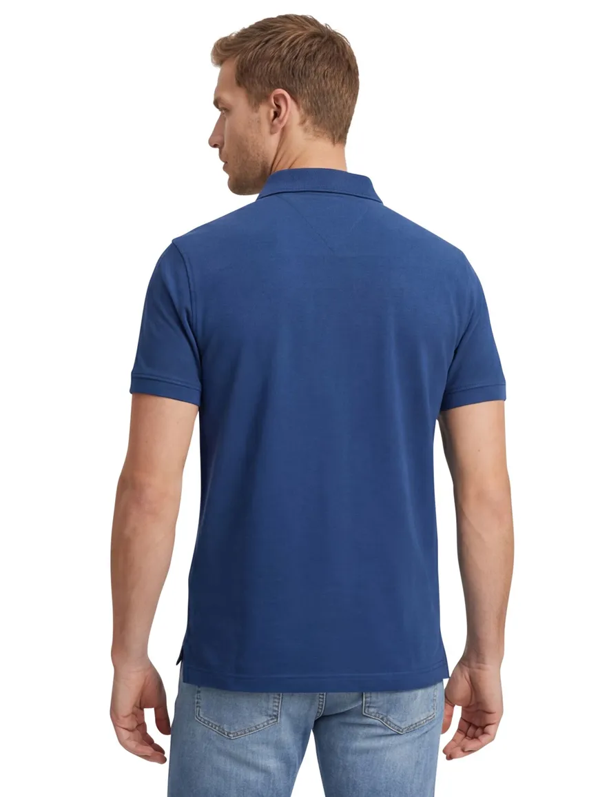 Tommy Hilfiger polo blauw Plus Size