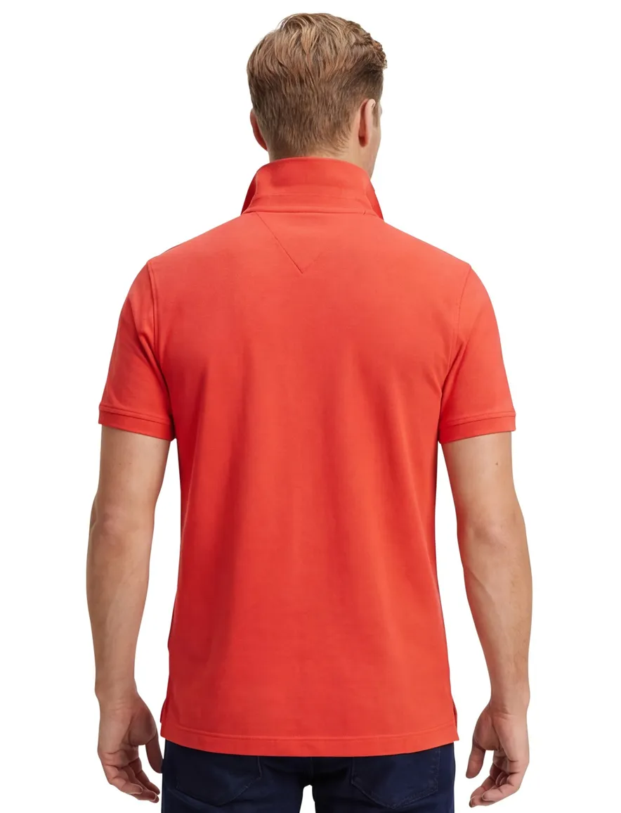 Tommy Hilfiger polo oranje Plus Size