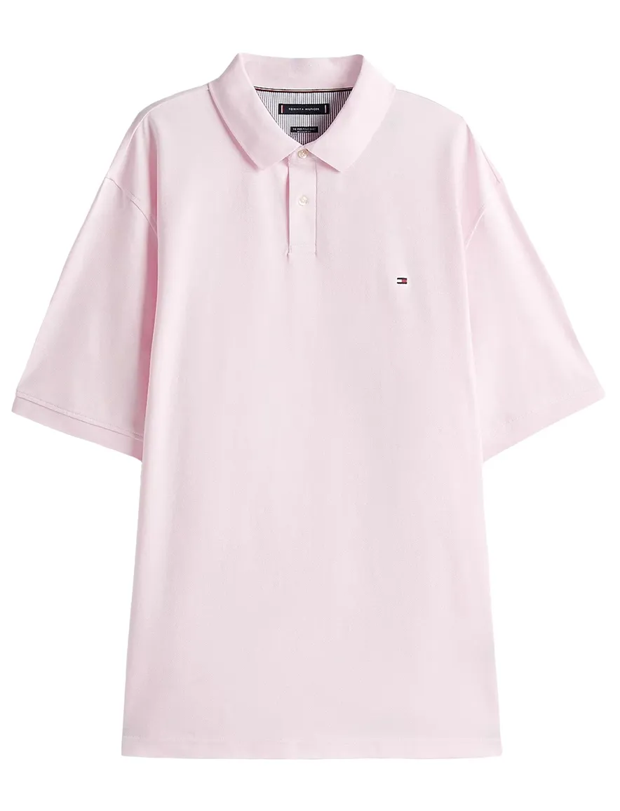 Tommy Hilfiger 1985 polo roze Plus Size
