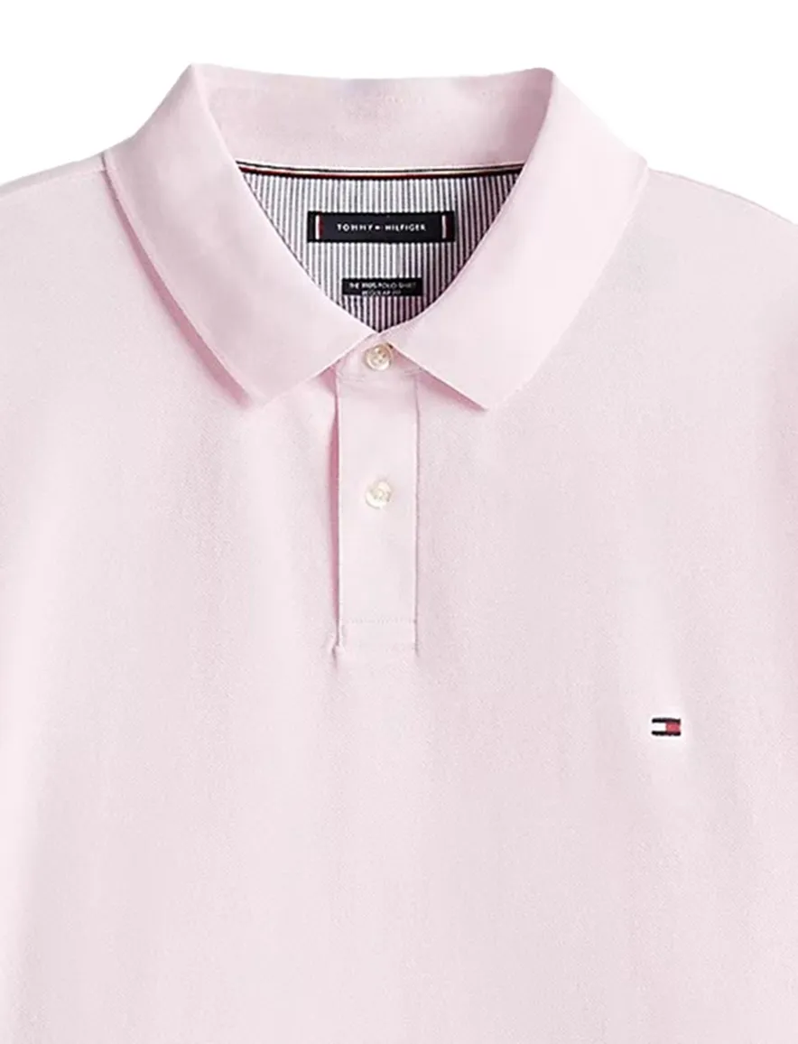 Tommy Hilfiger 1985 polo roze Plus Size