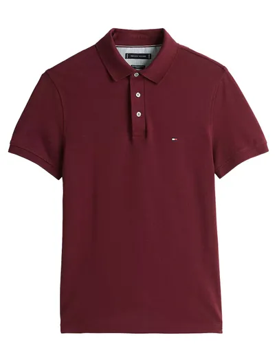 Tommy Hilfiger Tommy Hilfiger Plus Size 1985 polo bordeaux pique