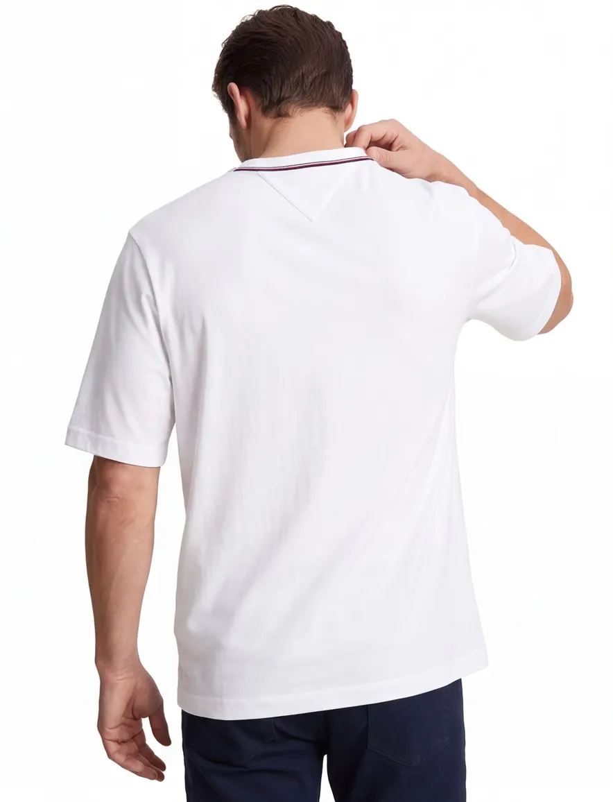 Tommy Hilfiger t-shirt wit Plus Size