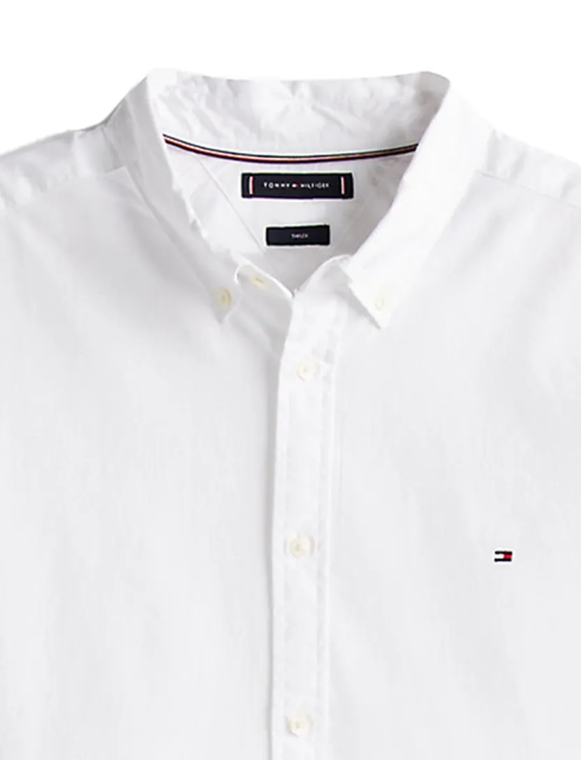 Tommy Hilfiger overhemd wit Plus Size button-down