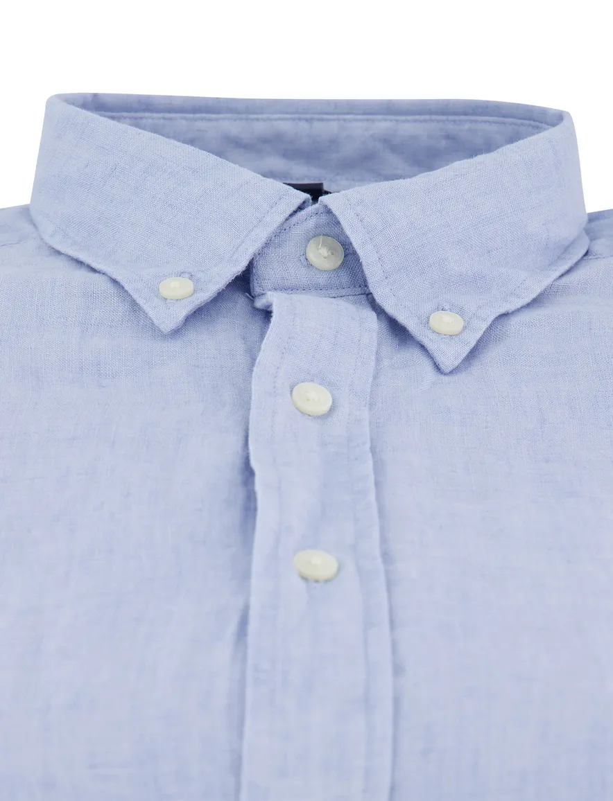 Tommy Hilfiger overhemd lichtblauw regular fit