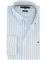 Tommy Hilfiger overhemd blauw wit gestreept