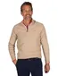 NZA half zip trui beige gebreid Ralph
