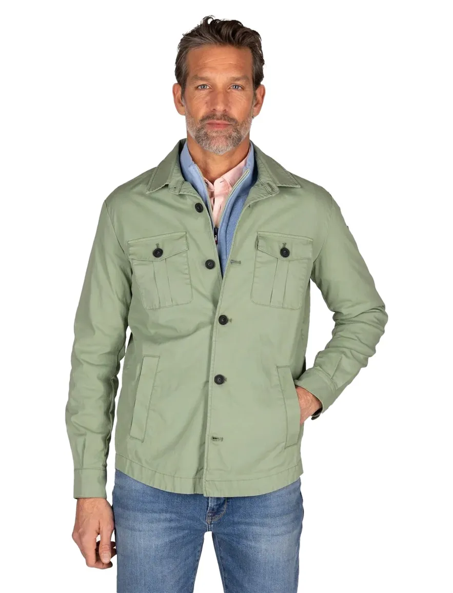NZA overshirt Dallas groen