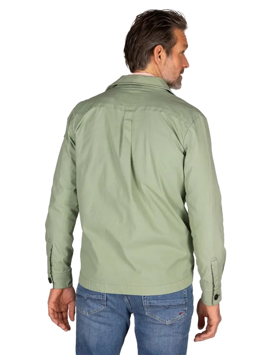 New Zealand overshirt effen lichtgroen