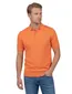 New Zealand poloshirt met band Sergio effen oranje