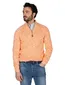 New Zealand half zip trui Baylor oranje
