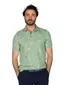 NZA poloshirt Russell groen geprint