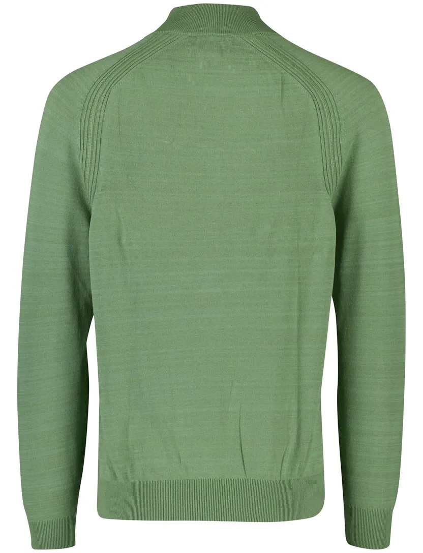 Groen katoenen gemeleerd sweatvest NZA Oakley