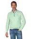 New Zealand Baylon half zip trui groen