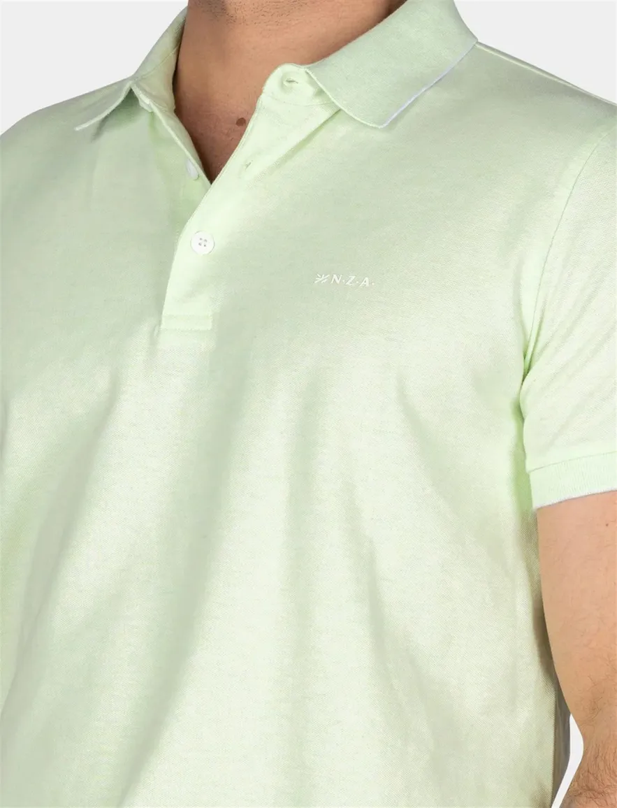 NZA poloshirt Colin groen
