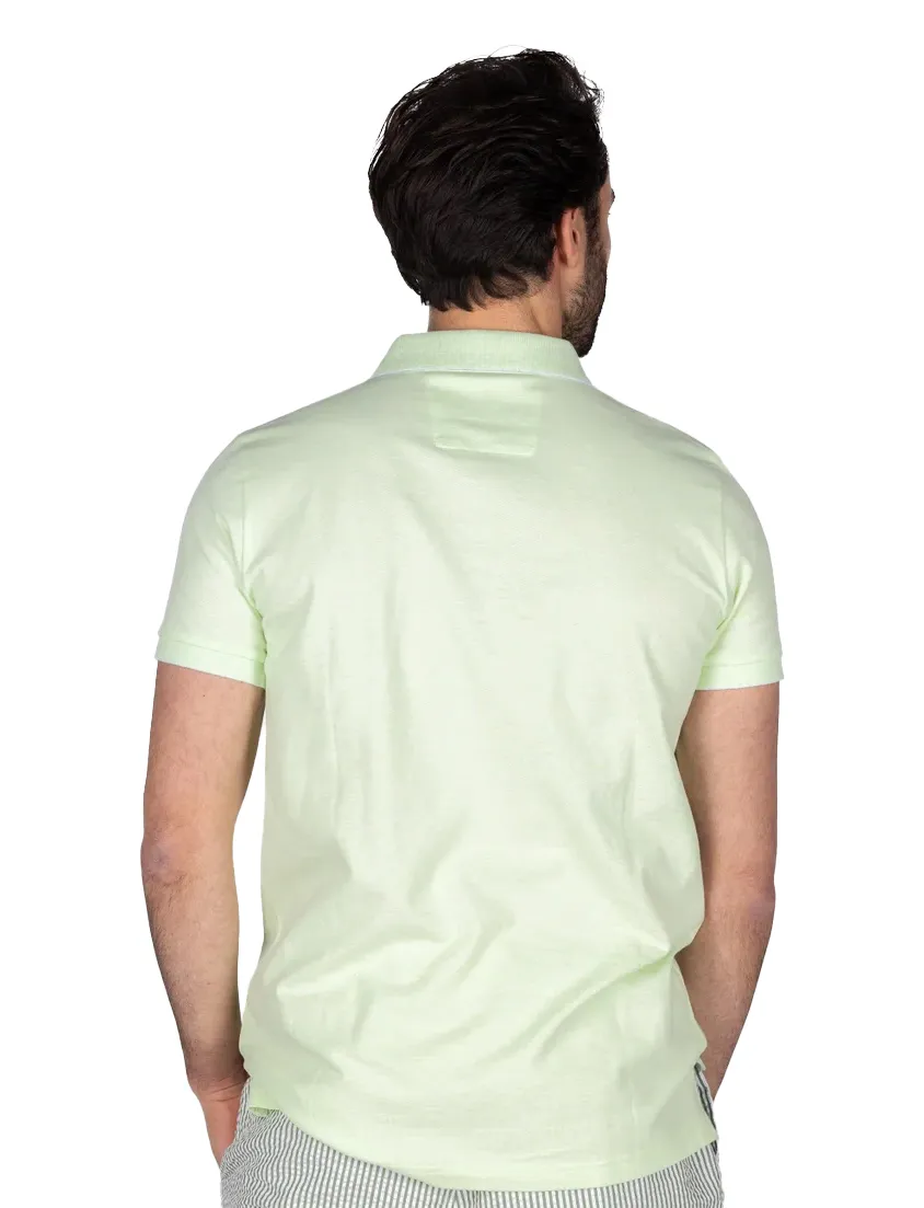 NZA poloshirt Colin groen