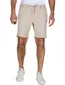New Zealand korte broek Robson effen beige normale fit