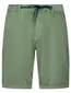NZA korte broek rib stof effen groen normale fit katoen