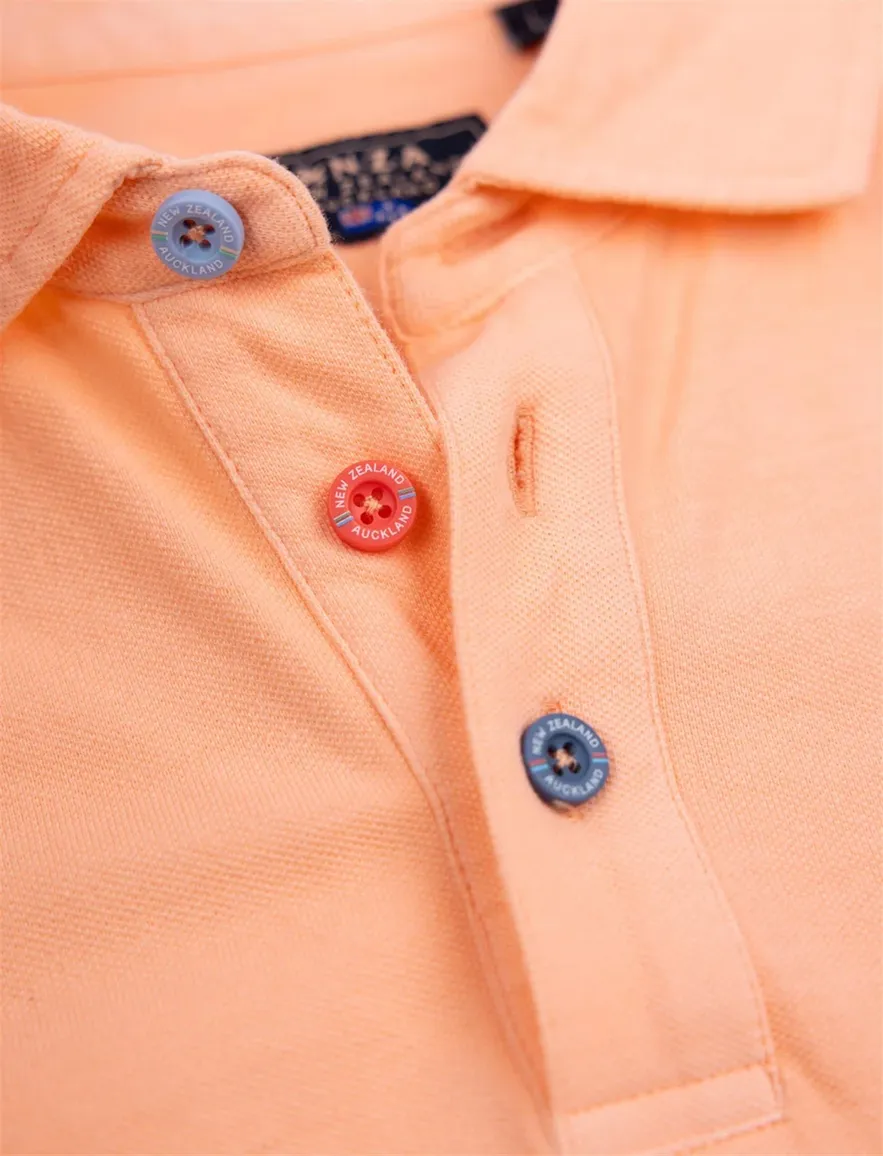 NZA poloshirt oranje Peter