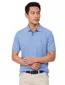 Casa Moda polo blauw katoen 3 knoops