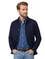 Casa Moda overshirt effen donkerblauw wijde fit