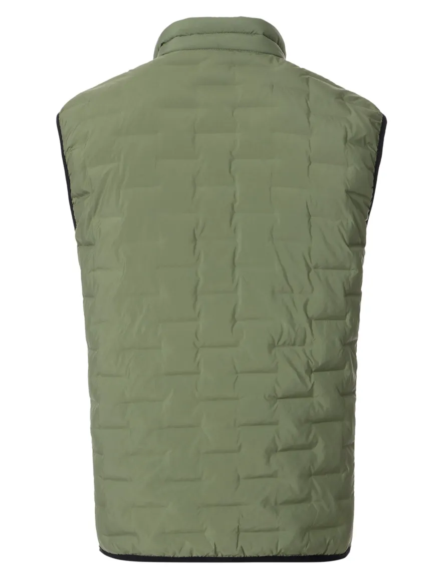 Casa Moda Bodywarmer groen effen gewatteerd