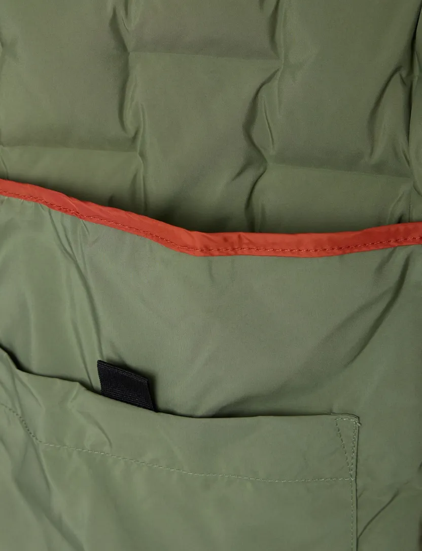 Casa Moda Bodywarmer groen effen wijde fit