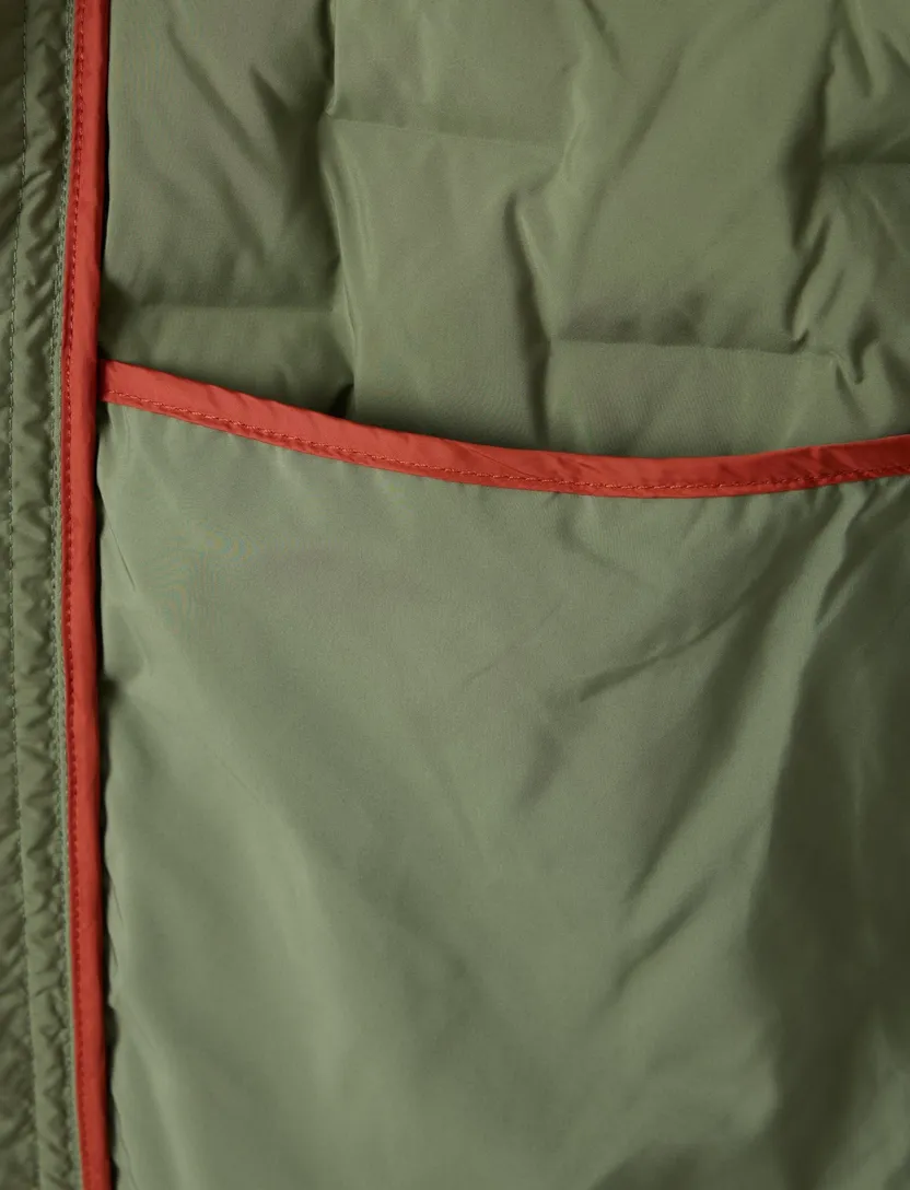 Casa Moda Bodywarmer groen effen wijde fit