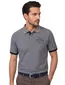 Casa Moda polo blauw pique 3 knoops wijde fit