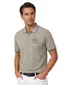 Casa Moda polo groen 3 knoops wijde fit pique