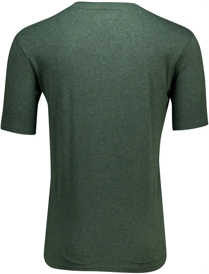 Casa Moda t-shirt groen geprint katoen