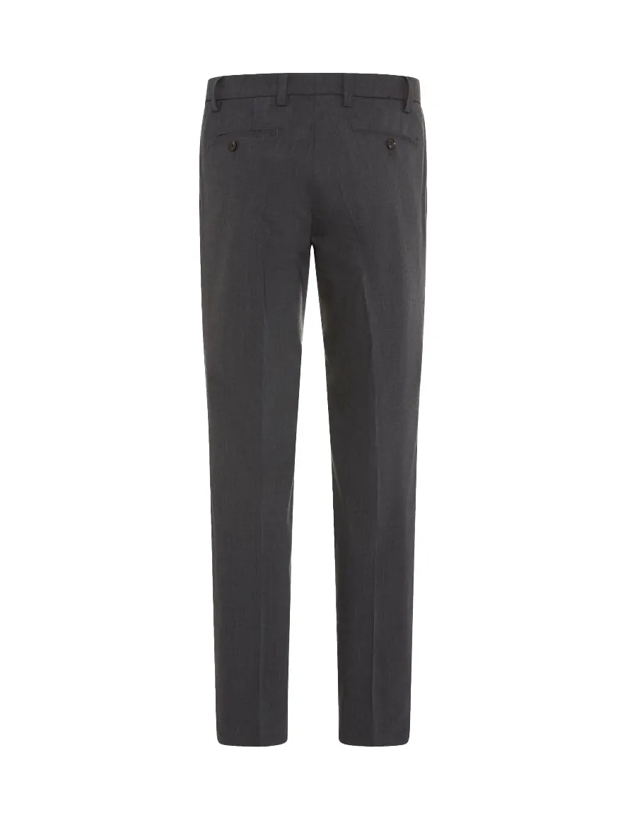 Eurex pantalon Jan grijs flatfront model