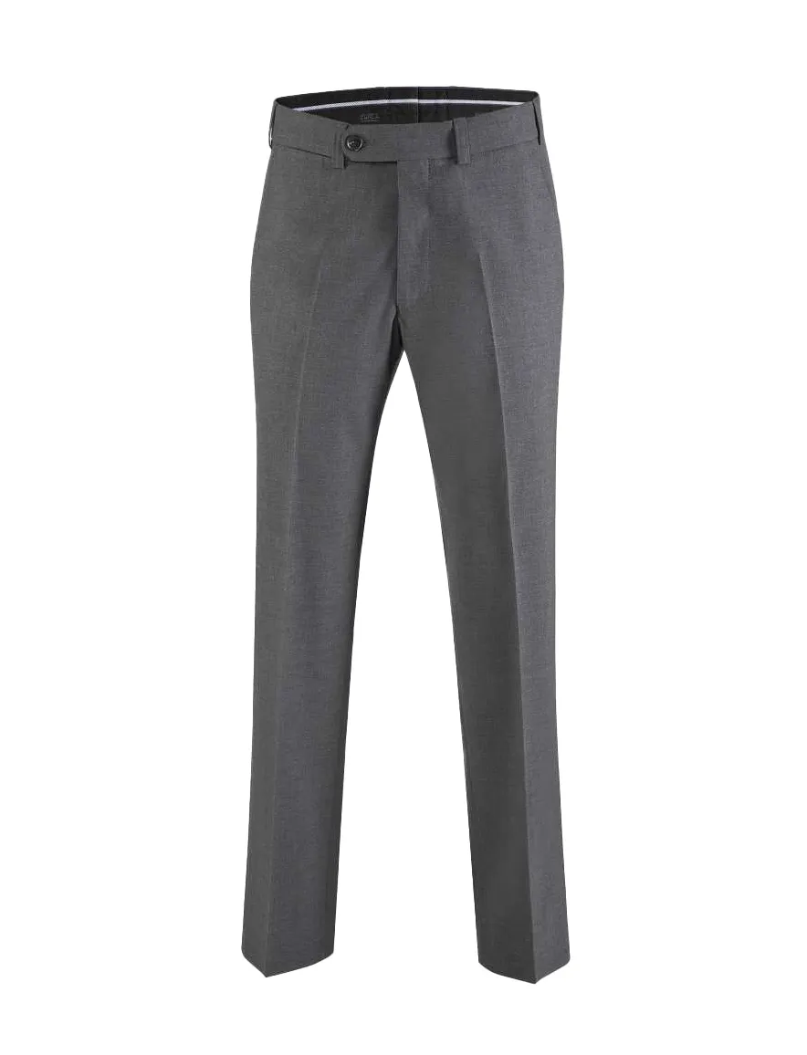 Eurex pantalon Jan grijs flatfront model